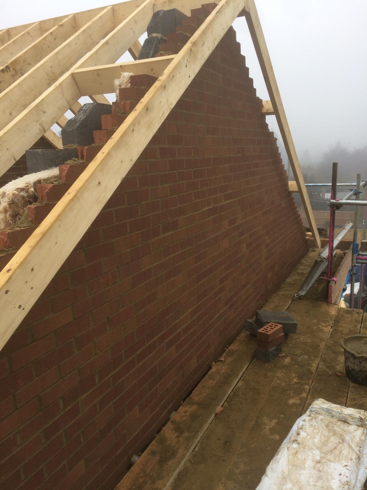 Gable End Brickwork