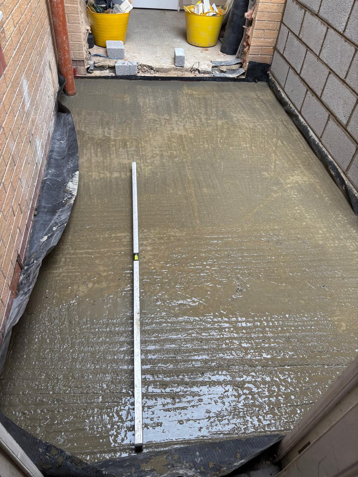 Passage Concrete Pour