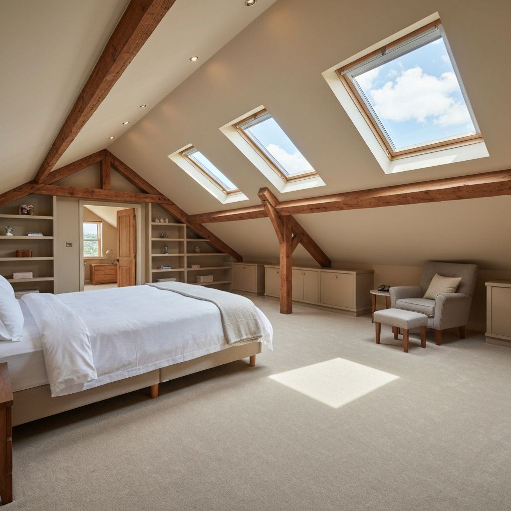 Loft conversion bedroom