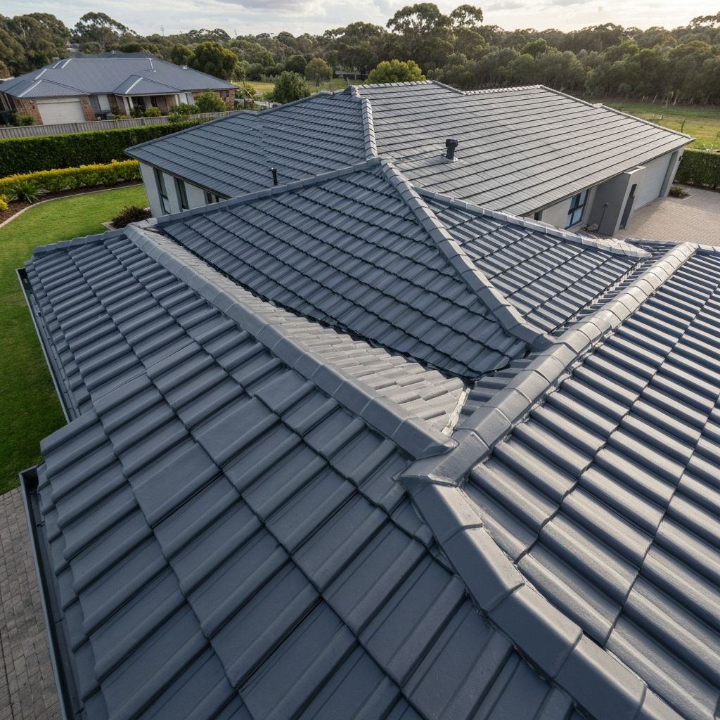 New roof installation