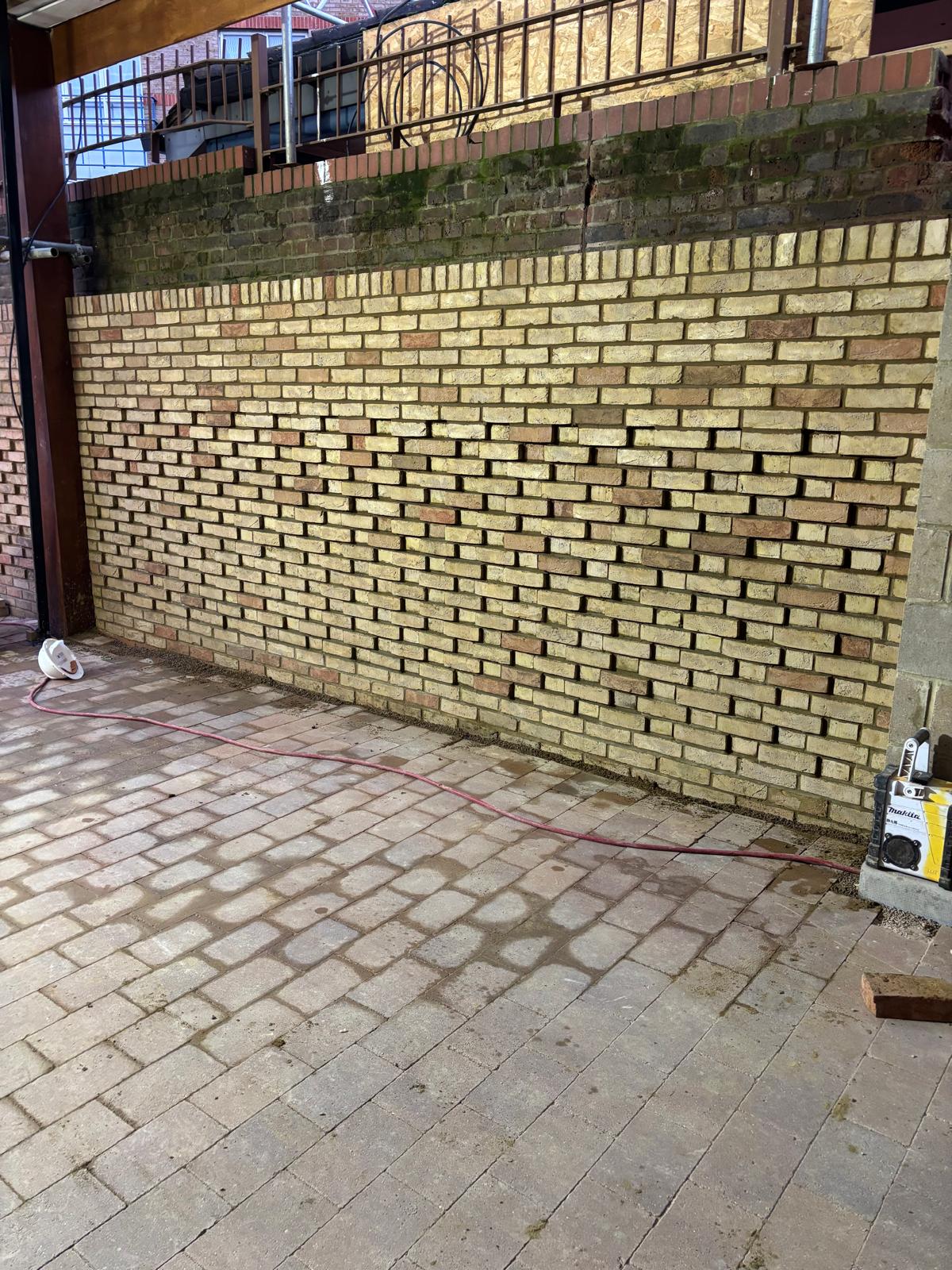 Patio cleaning and restoration